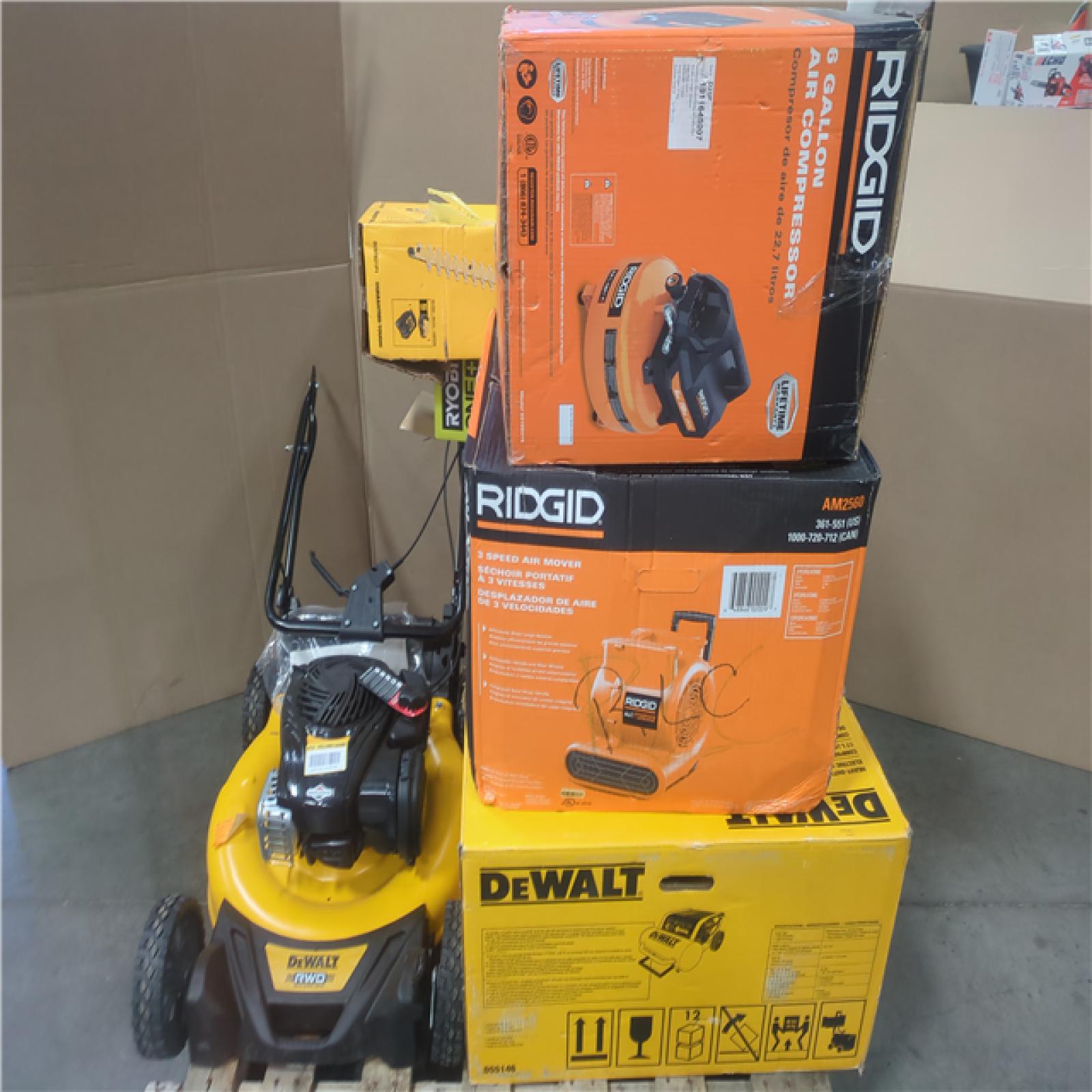 CALIFORNIA AS-IS OUTDOOR POWER EQUIPMENT