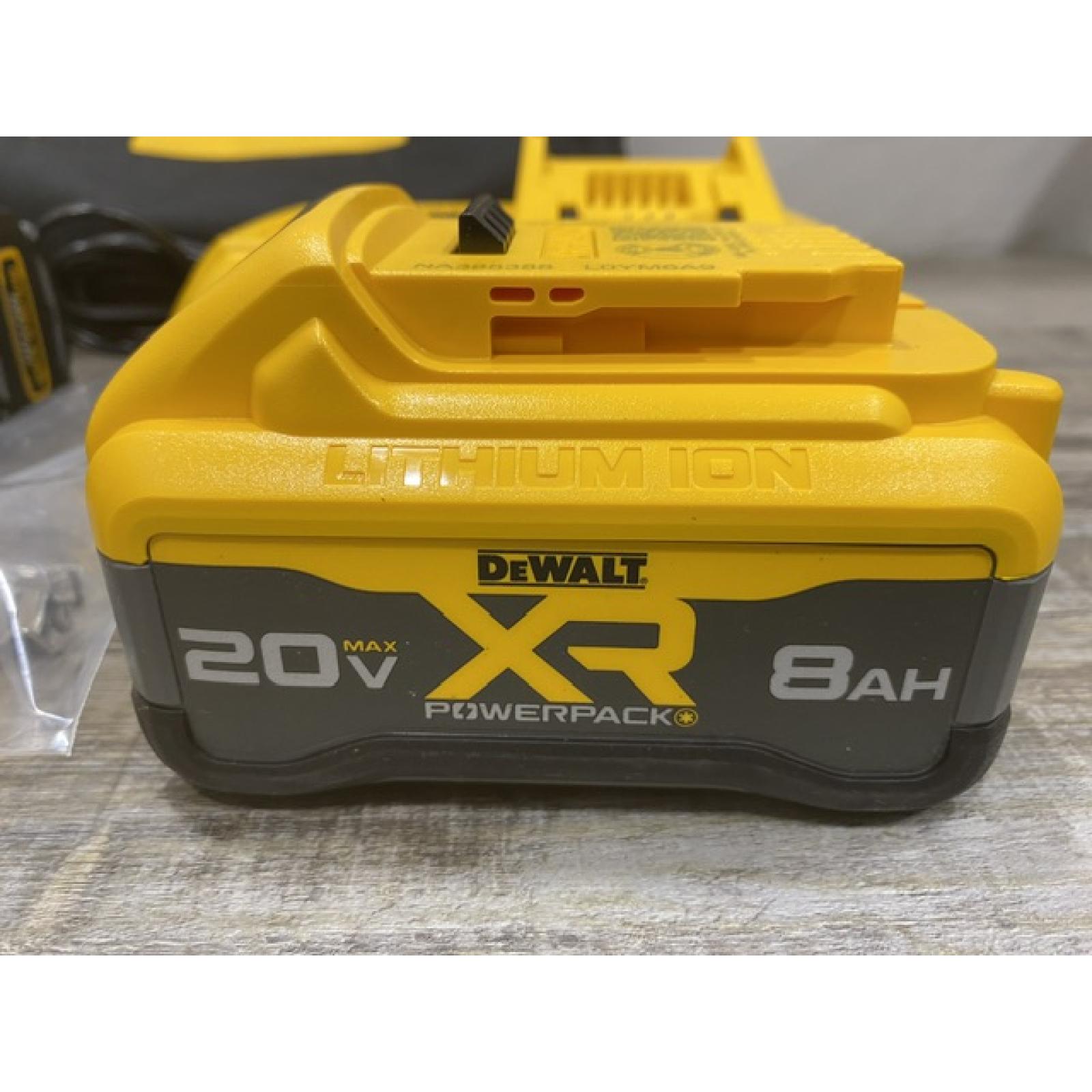 AS-IS DEWALT 20V XR Lithium-Ion Cordless Hammer Drill Kit