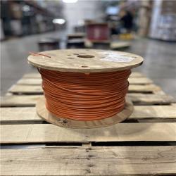 DALLAS LOCATION - AS-IS Southwire 2,500 ft. 6 Orange Stranded CU SIMpull THHN Wire (SEE NOTES)