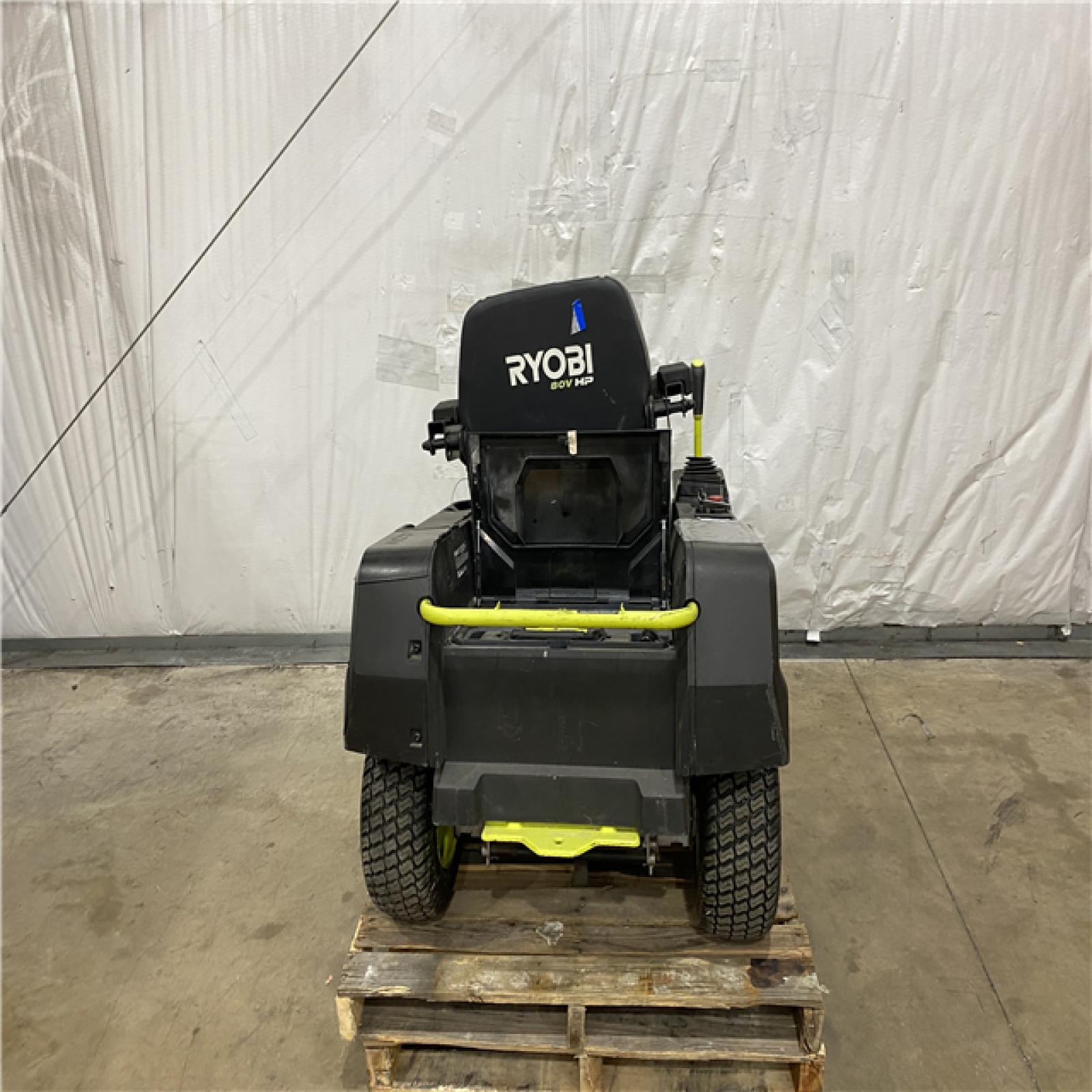 Houston Location AS IS - Ryobi 80v 30in  Cutting Width Riding Mower