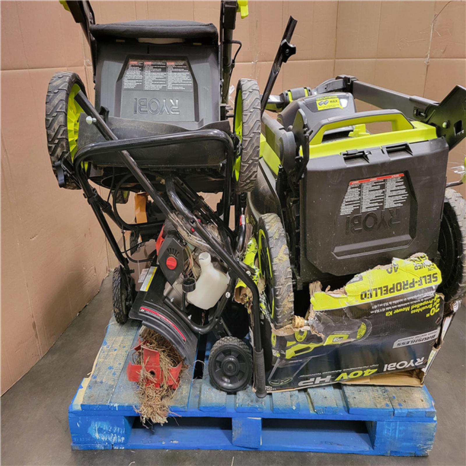 CALIFORNIA AS-IS OUTDOOR POWER EQUIPMENT