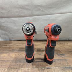 AS-IS Milwaukee M12 Cordless Brushless 2 Tool Combo Kit