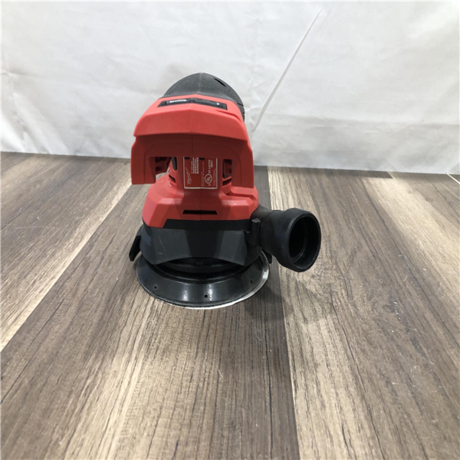 AS-IS Milwaukee 18V Lithium-Ion Brushless Cordless FUEL 5 in. Random Orbit Sander (Tool-Only)