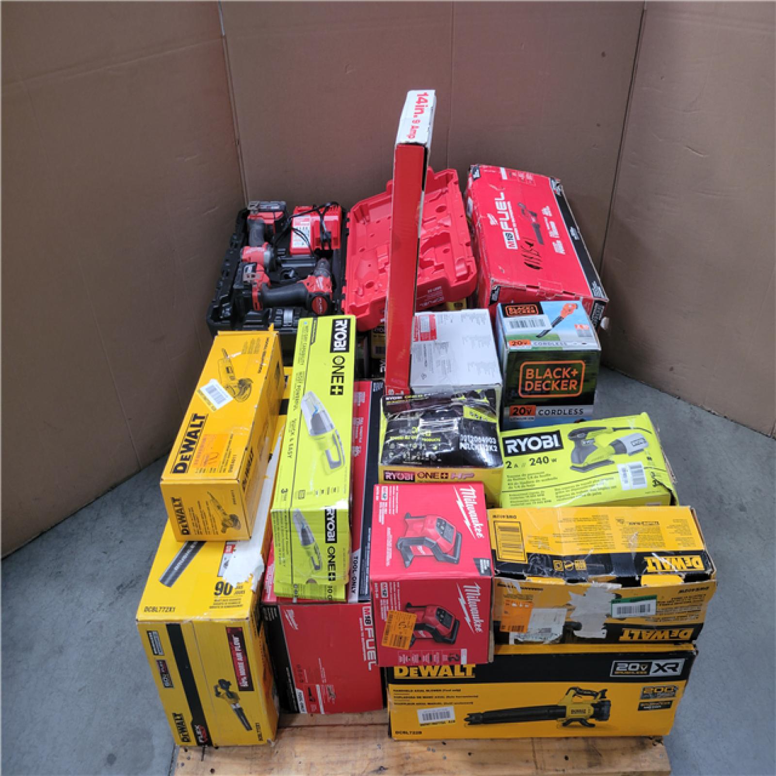 CALIFORNIA AS-IS TOOL PALLET