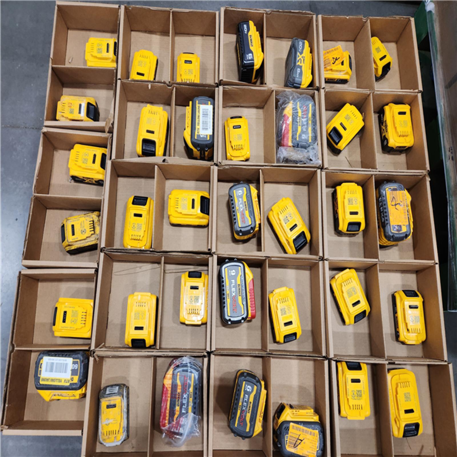 DALLAS LOCATION- AS-IS BATTERY PALLET