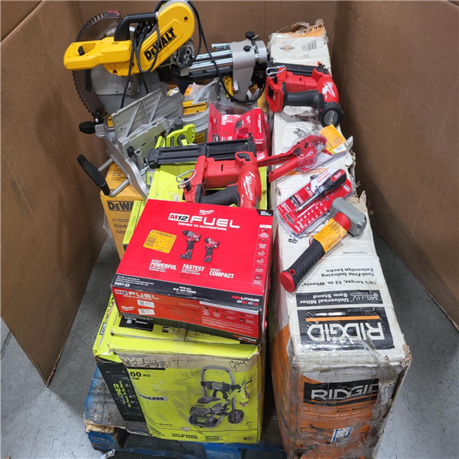 CALIFORNIA AS-IS TOOL PALLET
