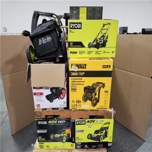 CALIFORNIA AS-IS OUTDOOR POWER EQUIPMENT