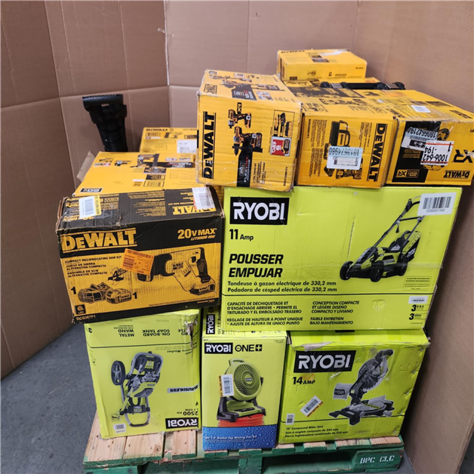 CALIFORNIA AS-IS TOOL PALLET