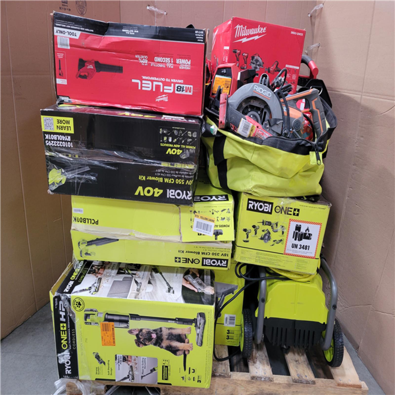 CALIFORNIA AS-IS TOOL PALLET