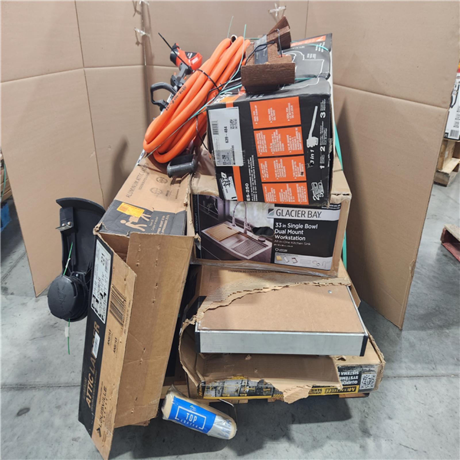 CALIFORNIA AS-IS HOME IMPROVEMENT PALLET