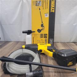 AS-IS Dewalt 20V 550 PSI  1 GPM Cordless Power Cleaner W/ 4 Nozzles Tool-Only