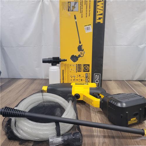 AS-IS Dewalt 20V 550 PSI  1 GPM Cordless Power Cleaner W/ 4 Nozzles Tool-Only