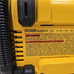 AS-IS DEWALT 20V MAX Inflator (Tool Only)