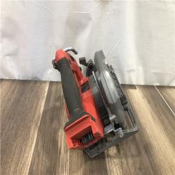 AS-IS Milwaukee FUEL 18V Lithium-Ion Brushless Cordless 7-1/4 in. Circular Saw (Tool-Only)