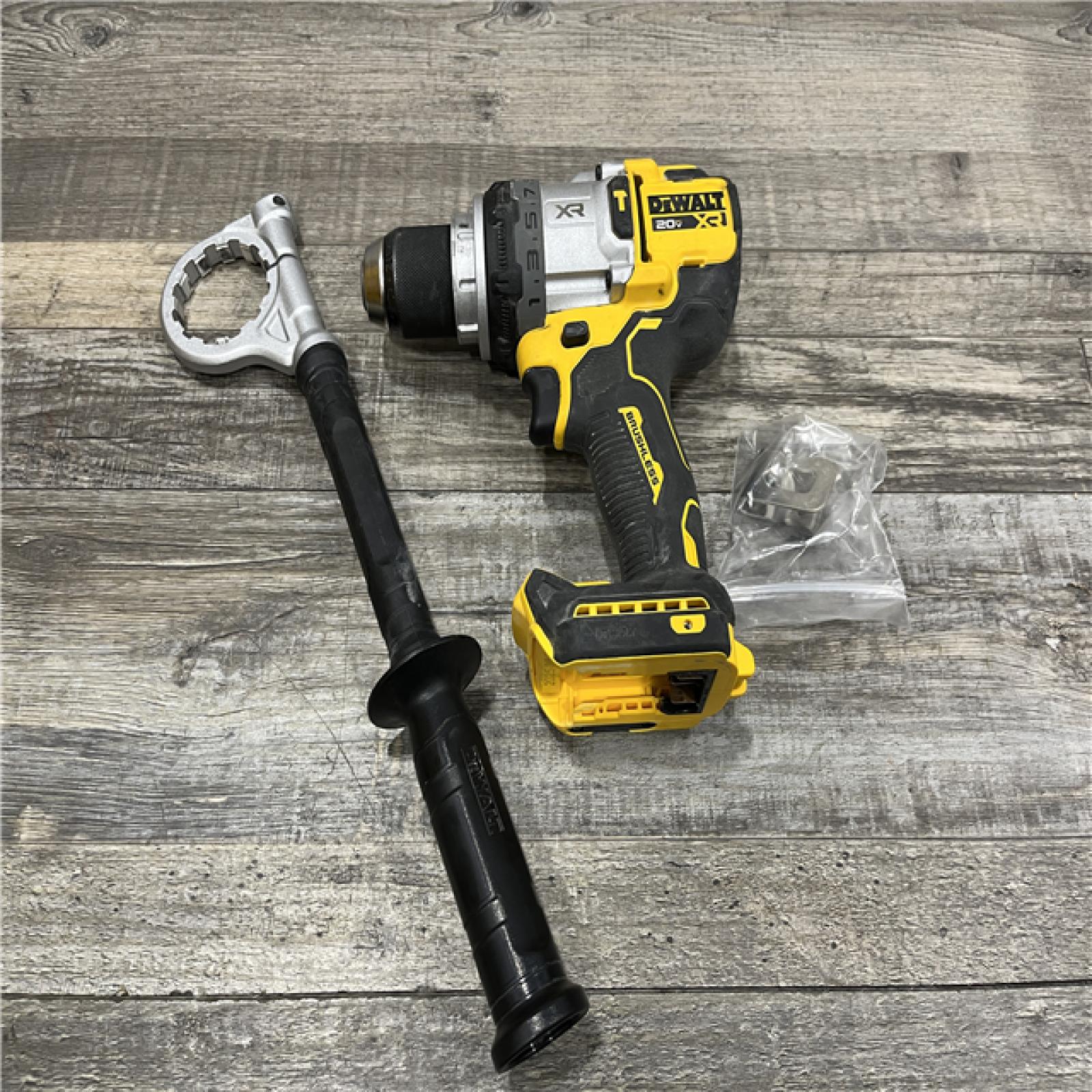 AS-IS DEWALT 20V MAX Brushless Cordless 1/2 3-Speed Hammer Drill (Tool-Only)