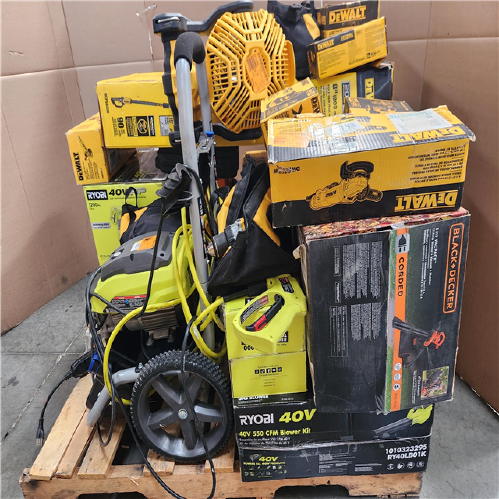 CALIFORNIA AS-IS TOOL PALLET