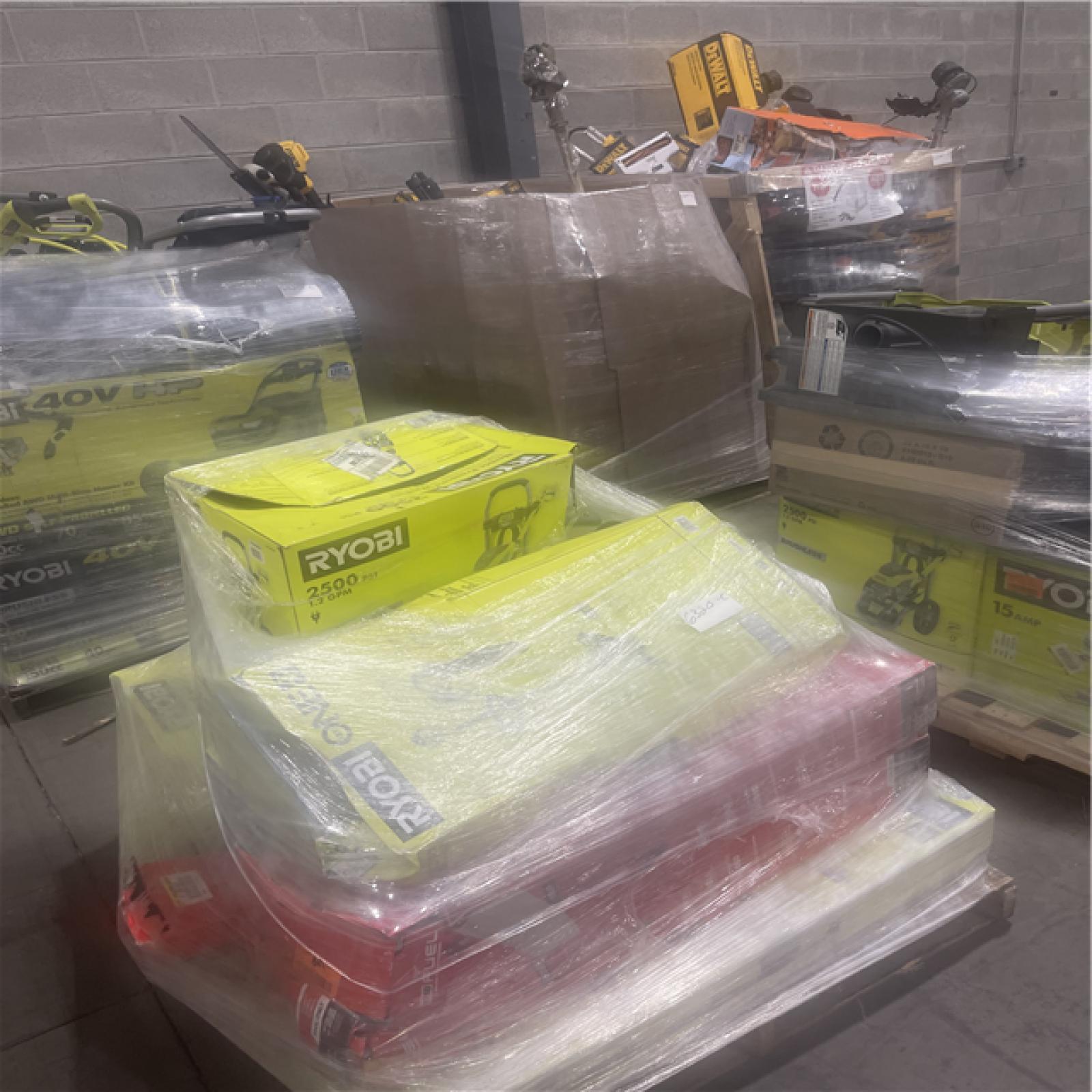 Pittston Location As-IS Power Tools Partial Truckload (11 Pallets) 6320-C