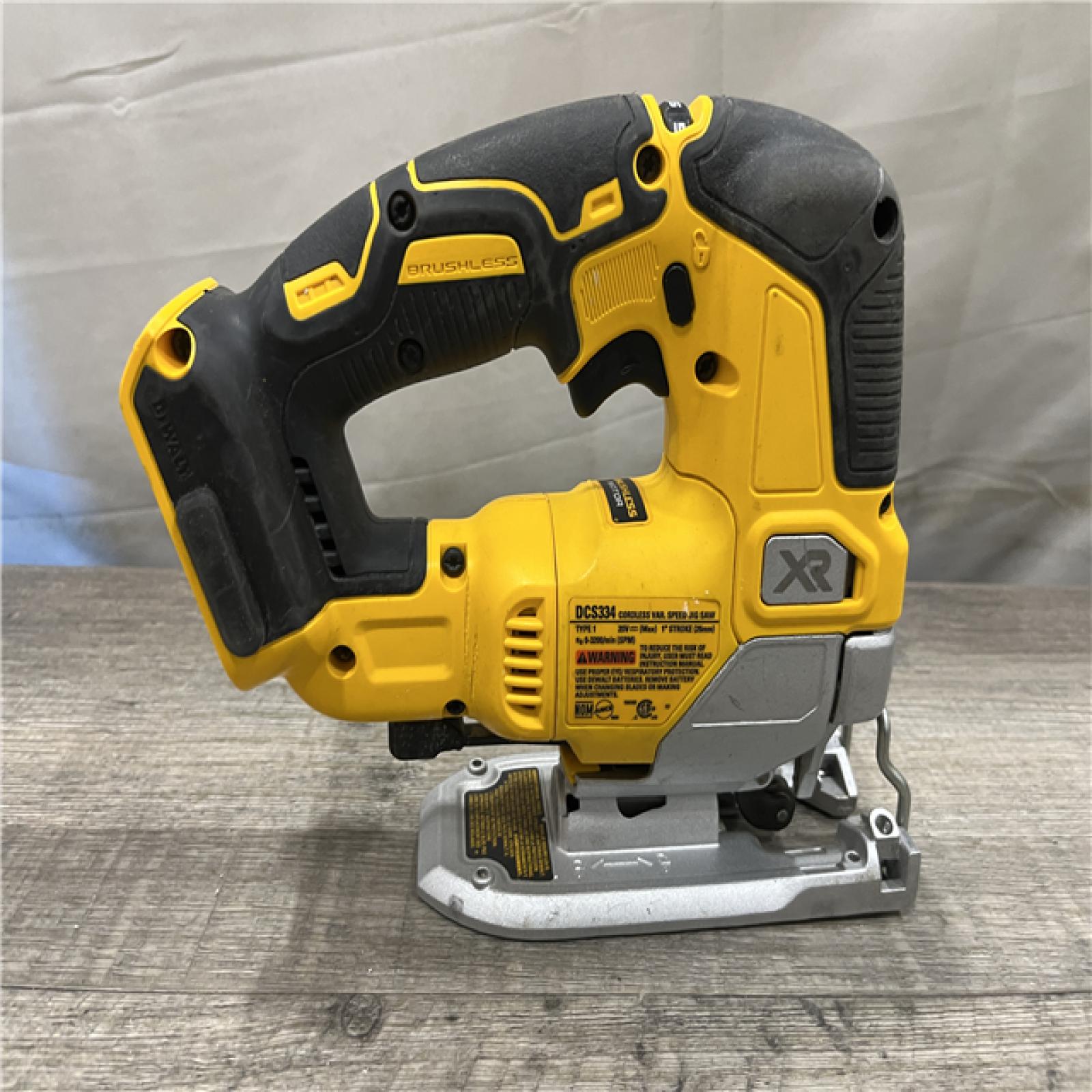 AS-IS DEWALT 20V MAX XR Cordless Brushless Jigsaw (Tool Only)