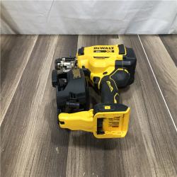 AS-IS DEWALT 20V MAX Lithium-Ion 15-Degree Electric Cordless Roofing Nailer Kit