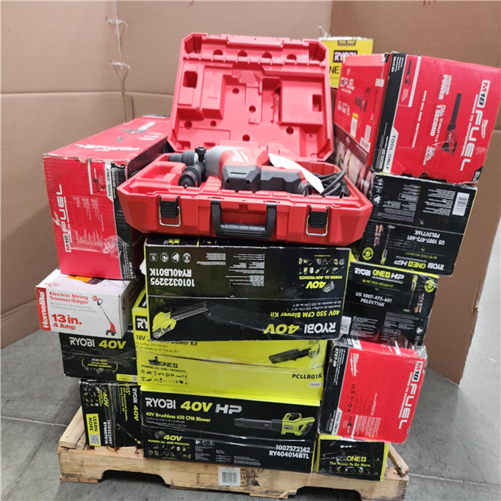 CALIFORNIA AS-IS TOOL PALLET