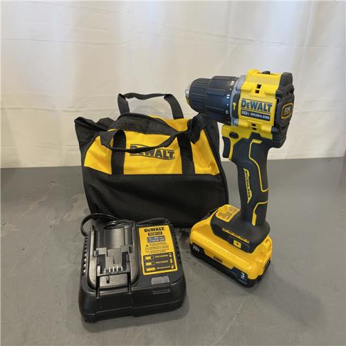 AS-IS - DEWALT ATOMIC 20-Volt Lithium-Ion Cordless 1/2 in. Compact Hammer Drill Kit