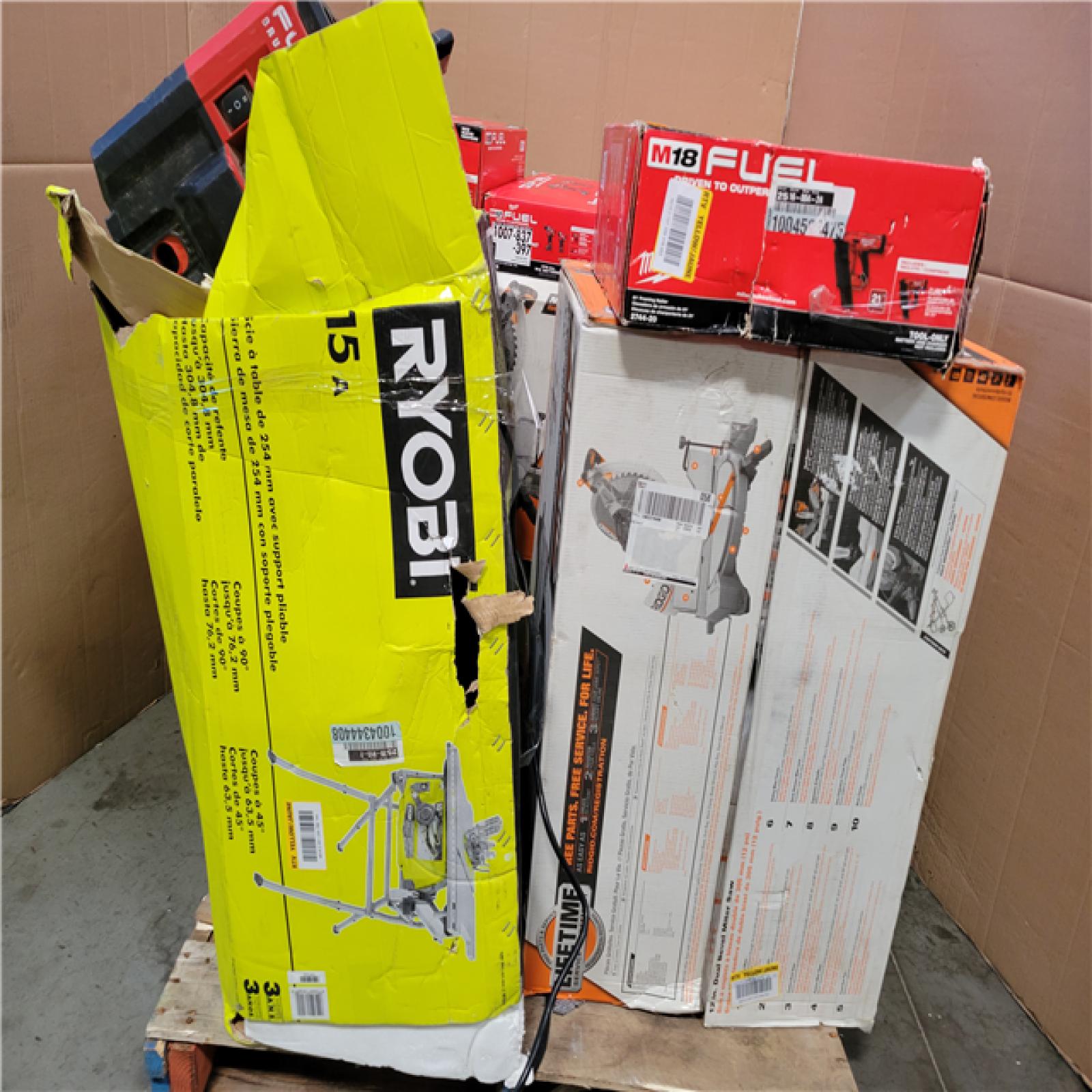 CALIFORNIA AS-IS TOOL PALLET