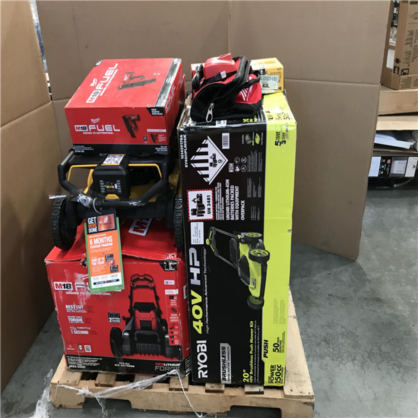 CALIFORNIA AS-IS TOOL PALLET