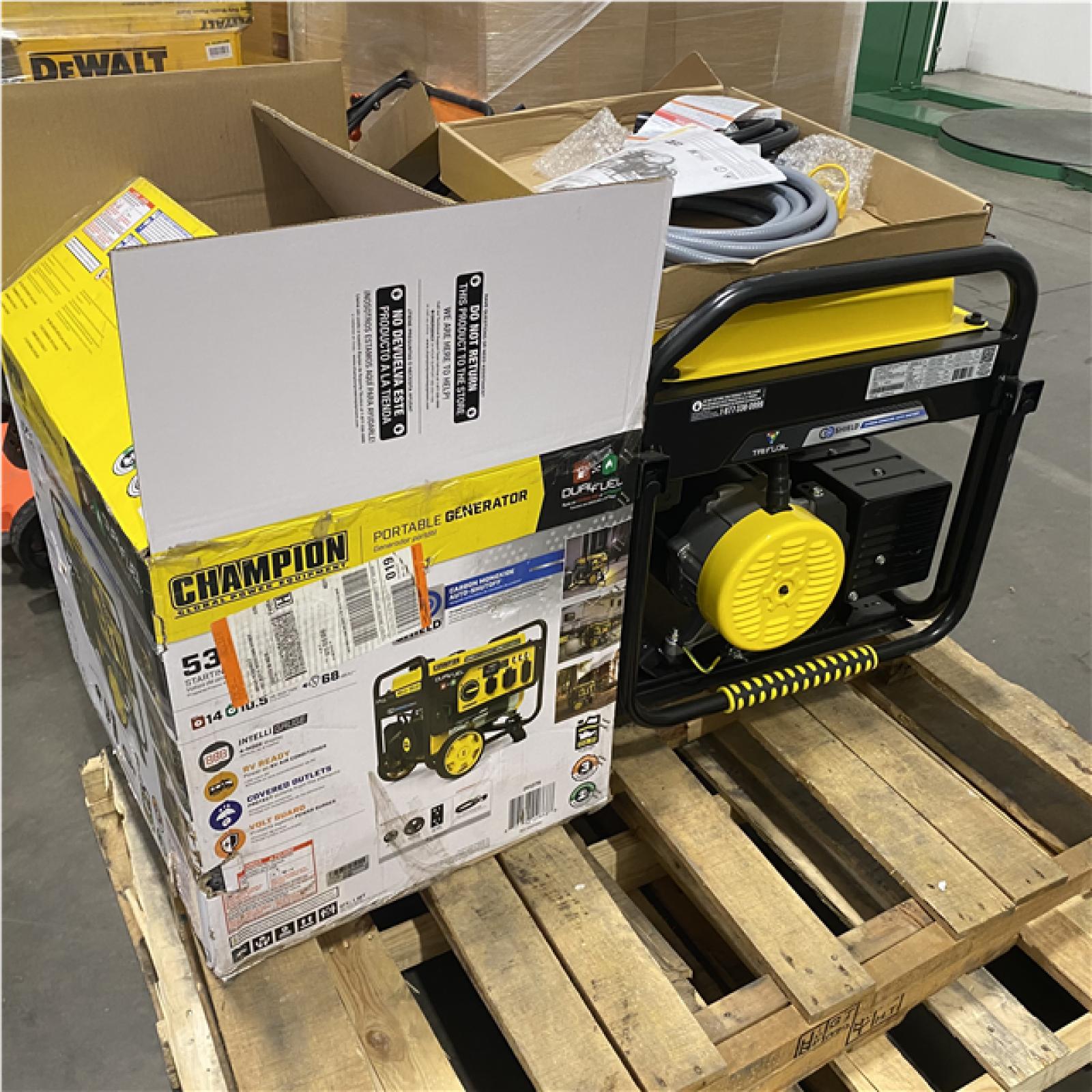 Dallas Location - As-Is Champion Power Equipment Gasoline Portable Generator(Lot Of 2)