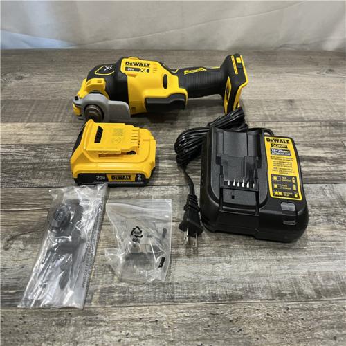 AS-IS DEWALT 20V MAX XR Cordless Brushless 3-Speed Oscillating Multi Tool Kit