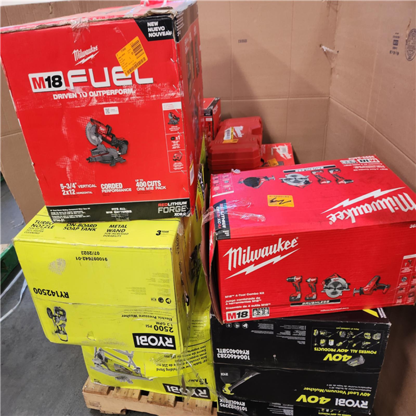 CALIFORNIA AS-IS TOOL PALLET