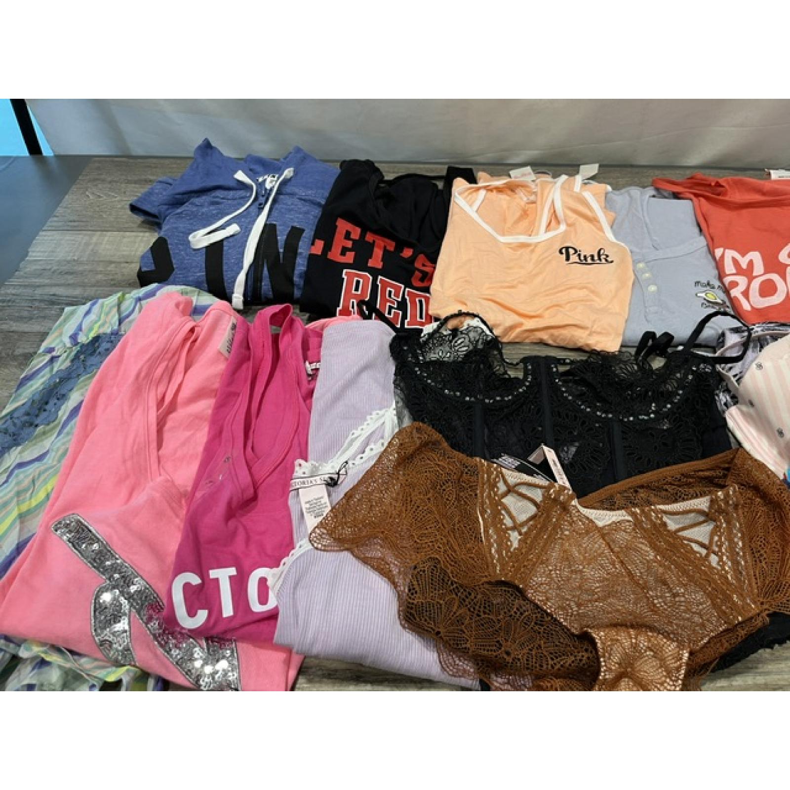NEW - Victoria's Secret Women's Clothes Variety (Lot Of 15)