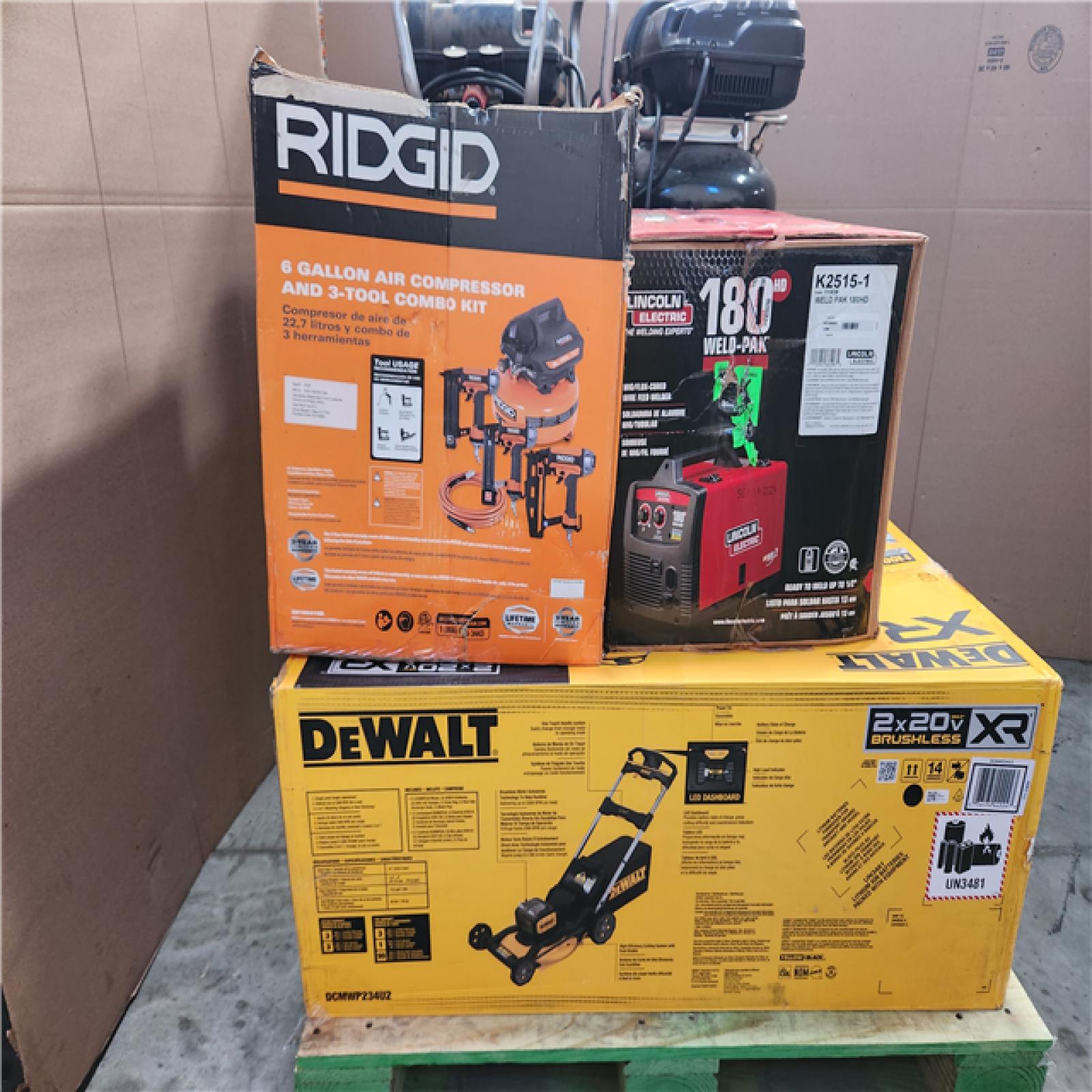 CALIFORNIA AS-IS OUTDOOR POWER EQUIPMENT