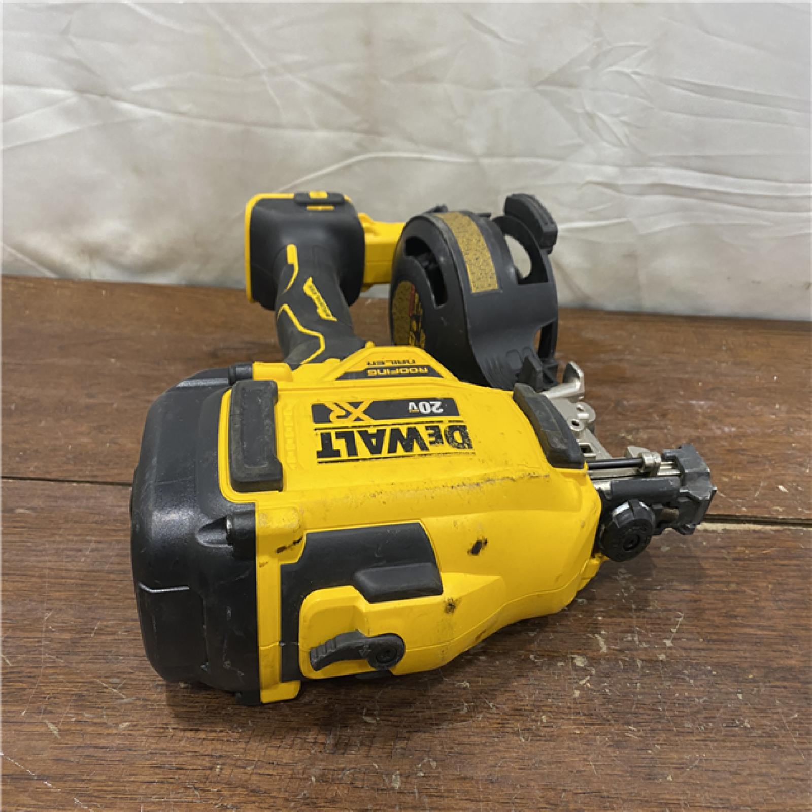 AS-IS DeWalt DCN45RNB 20V Max 15 Degree Cordless Coil Roofing Nailer (Tool Only)