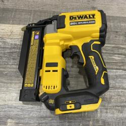 AS-IS DEWALT ATOMIC 20V MAX Lithium Ion Cordless 23 Gauge Pin Nailer Kit