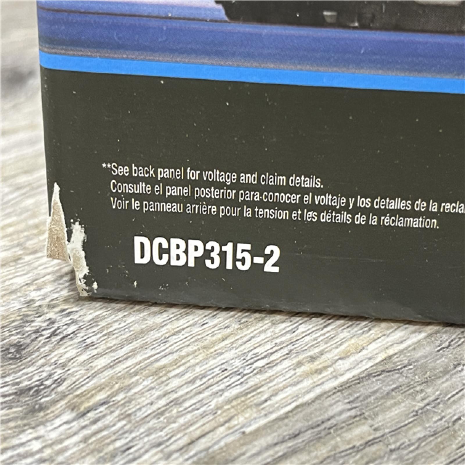 NEW - DEWALT POWERSTACK 20V 5.0Ah and 1.7Ah Lithium-Ion Power Tool Battery Packs (2-Pack)