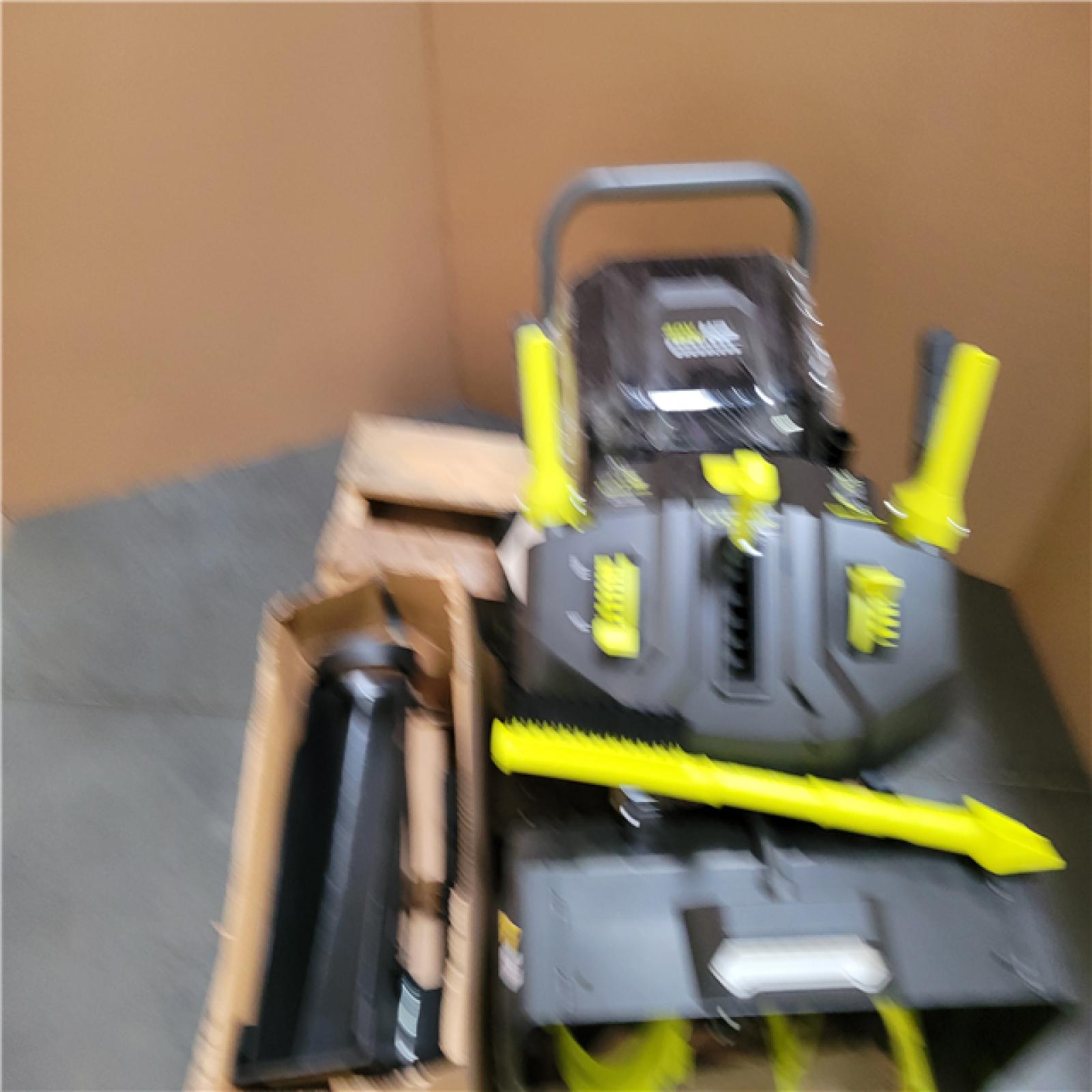CALIFORNIA AS-IS RYOBI 22 40V BRUSHLESS SNOW BLOWER KIT