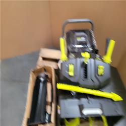 CALIFORNIA AS-IS RYOBI 22 40V BRUSHLESS SNOW BLOWER KIT