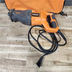 HOUSTON LOCATION - AS - IS RIDGID Fuego 10 Amp Orbital Reciprocating Saw