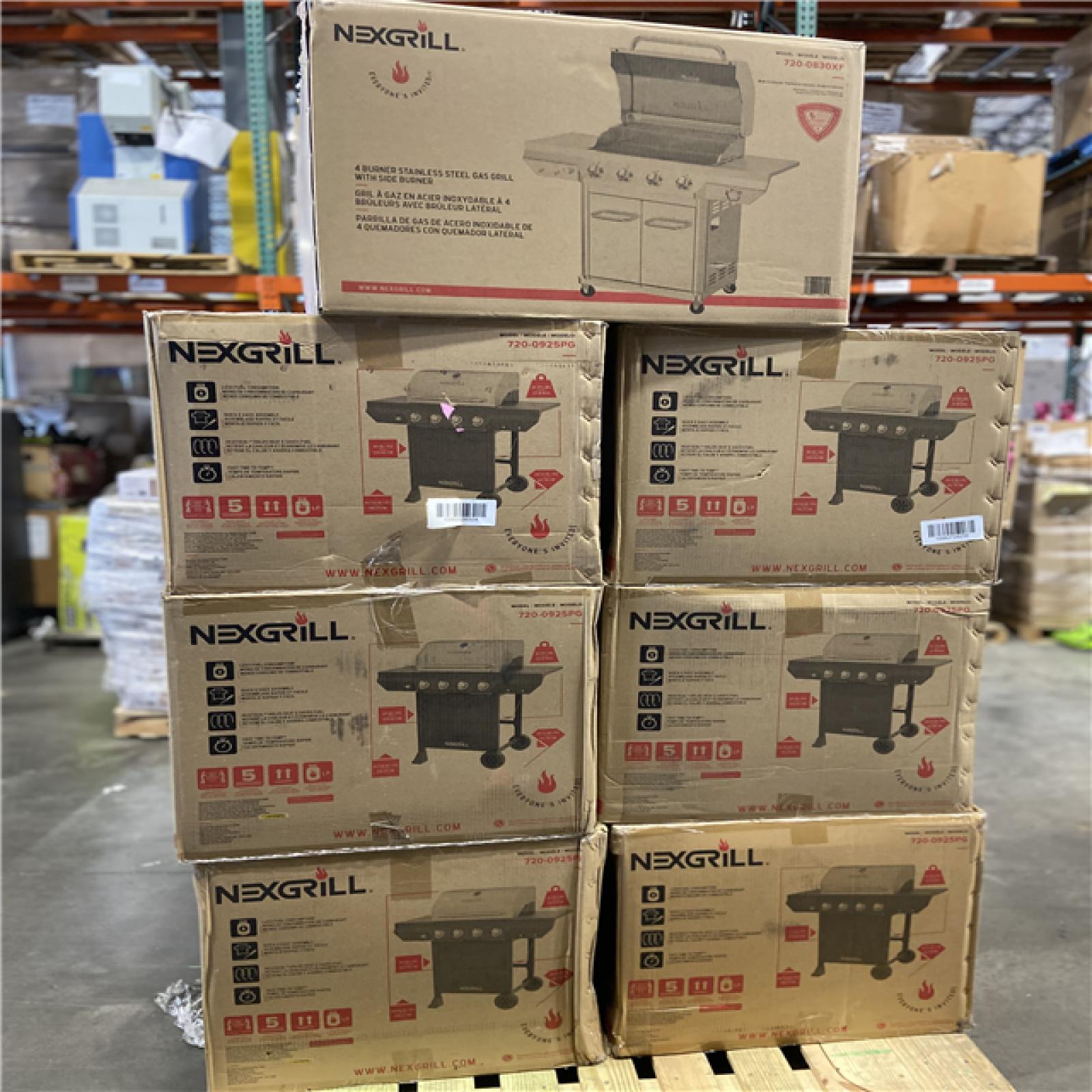 DALLAS LOCATION - MIXED GRILL PALLET - (7 UNITS)