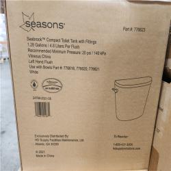 Phoenix Location NEW Seasons Seabrook Round Toilet Bowl With Tank 1.28 Gallons/ 4.8 Liters a Flush Pallet (10 Toilets)