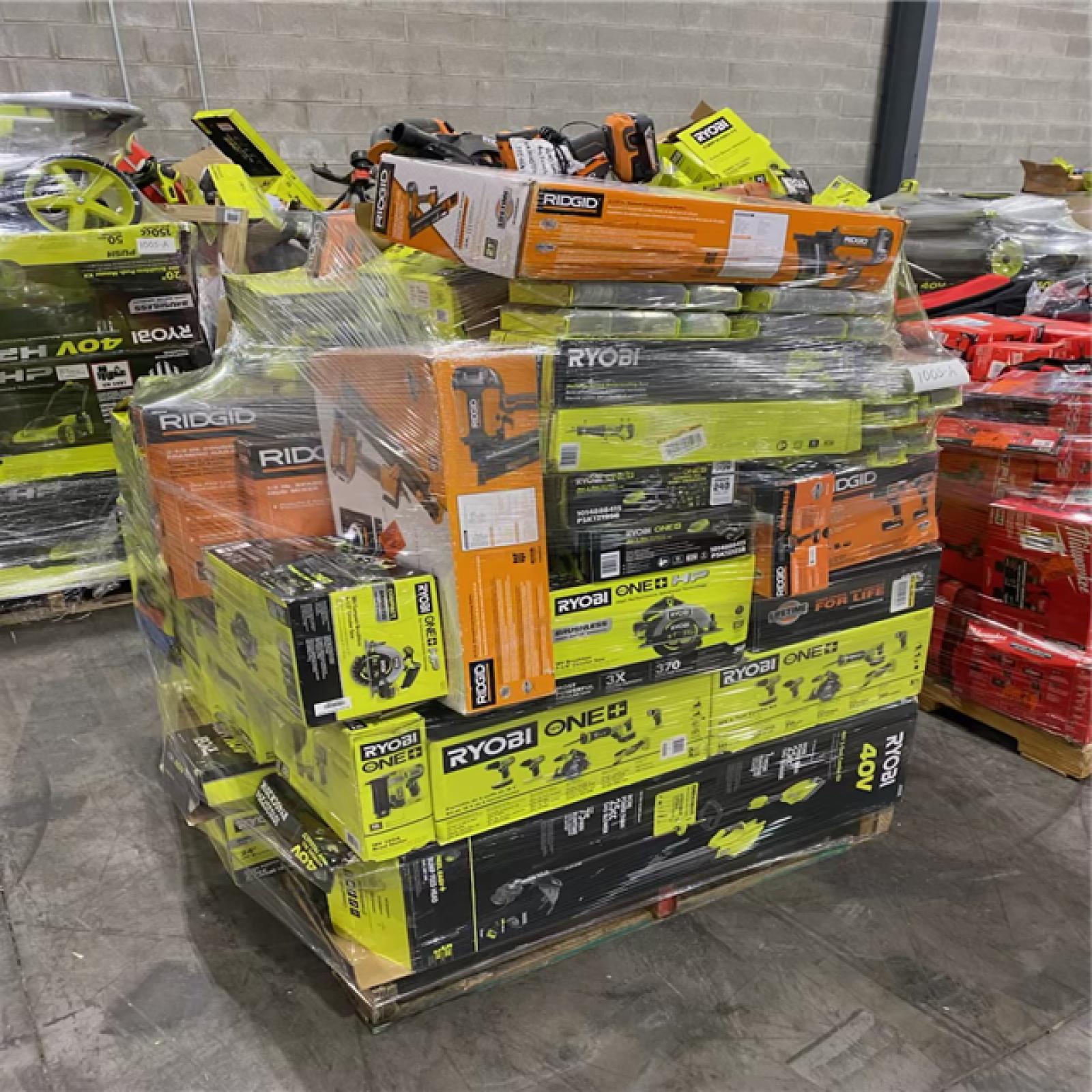 Pittston Location As-Is Power Tools Partial Truckload (14 Pallets) 1005-A