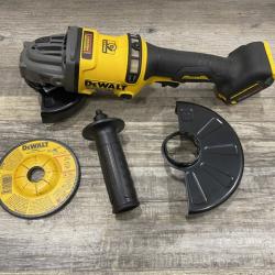 AS-IS DEWALT FLEXVOLT 60V MAX Cordless Brushless 4.5 in. to 6 in. Small Angle Grinder with Kickback Brake (Tool Only)