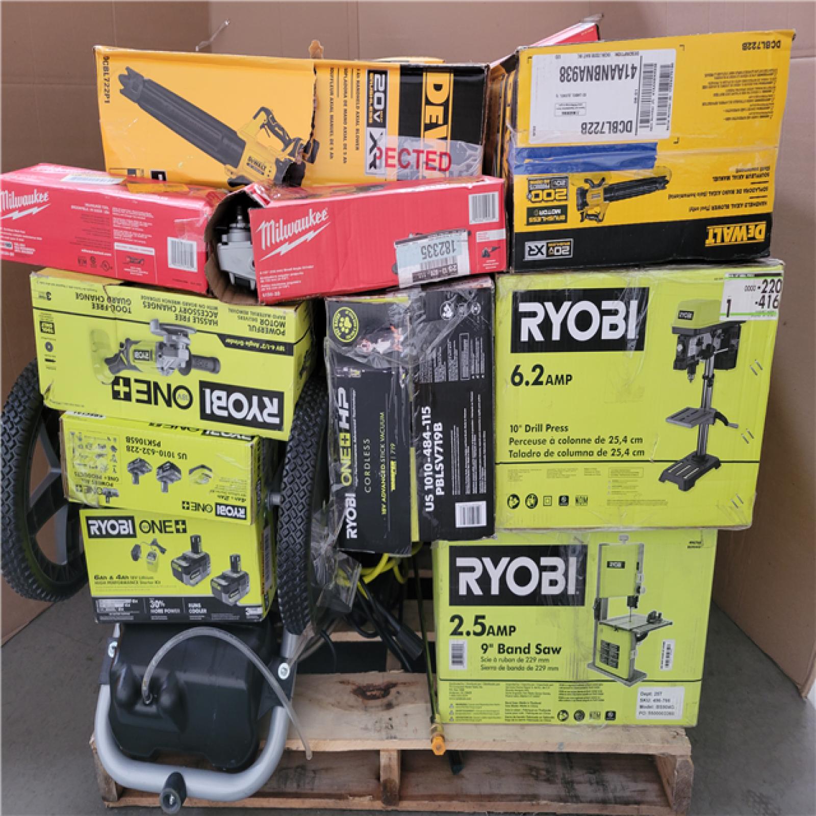 CALIFORNIA AS-IS TOOL PALLET