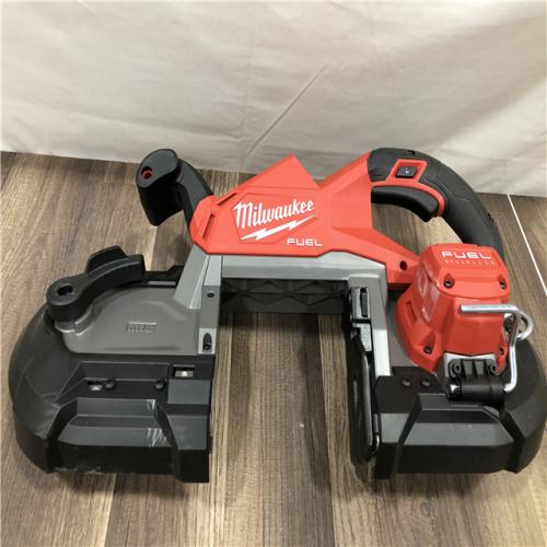 AS-IS Milwaukee FUEL 18V Lithium-Ion Brushless Cordless Deep Cut Band Saw (Tool-Only)
