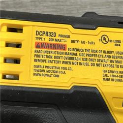 AS-IS DEWALT 20V MAX Cordless Battery Powered Pruner Kit