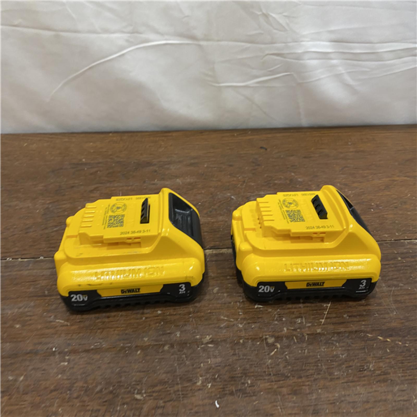 AS-IS DeWalt DCB230-2 20V Max 3.0Ah Compact Battery 2-Pack