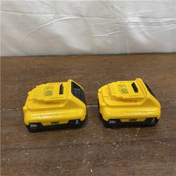 AS-IS DeWalt DCB230-2 20V Max 3.0Ah Compact Battery 2-Pack