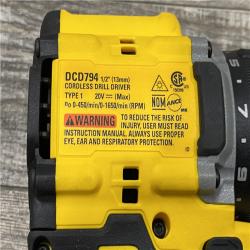 AS-IS DEWALT Atomic 20V Lithium-Ion Cordless Compact 1/2 in. Drill/Driver Kit