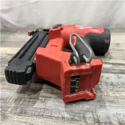 AS-IS Milwaukee FUEL 18-Volt Lithium-Ion Brushless Cordless Gen II 18-Gauge Brad Nailer (Tool-Only)