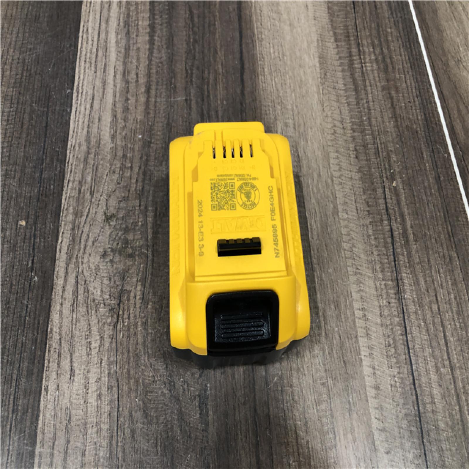 AS-IS DEWALT 20V MAX Lithium-Ion 5.0 Ah Battery and Charger